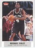 2007 /08 Fleer NBA Basketball Card # 186 Michael Finley Spurs Mint Condition- Shipped In Protective ScrewDown Display Case!