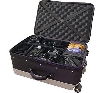 Porter Case PCX Lite 21 Camera Divider Case w/ Cart (Black)