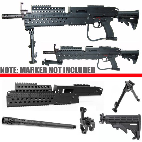 Saw Tactical Body KIT for Tippmann A5 Paintball Marker/ Machine GUN Style Body KIT for Tippmann