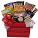 Season's Greetings All Natural Gourmet Food Gift Box Basket - Snack Assortment