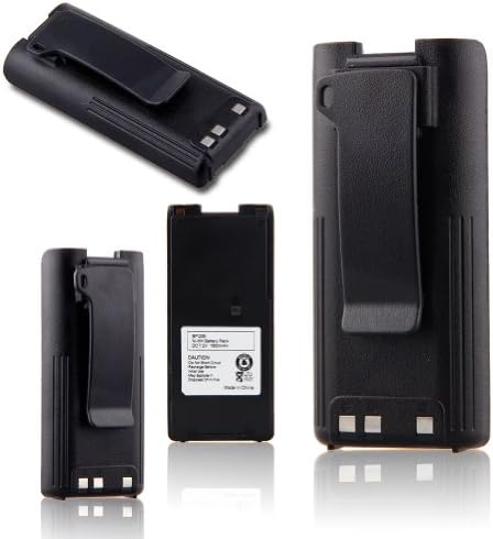 Gdealer 3 Pack 7.2V 1650mAh Ni-MH Battery for ICOM IC-F21S, IC-F22,IC-F22S, IC-F22SR, IC-T3H, IC-V8, IC-V82, IC-U82