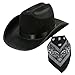 Funny Party Hats Cowboy Hat for Kids- Western Hat - Kids Cowboy Hat -Sheriff Hat - Children's Cowboy Costume Dress Up