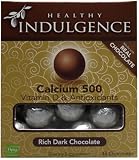 Healthy Indulgence Rick Dark Chocolate Calcium 500, 45-Count Chocolates