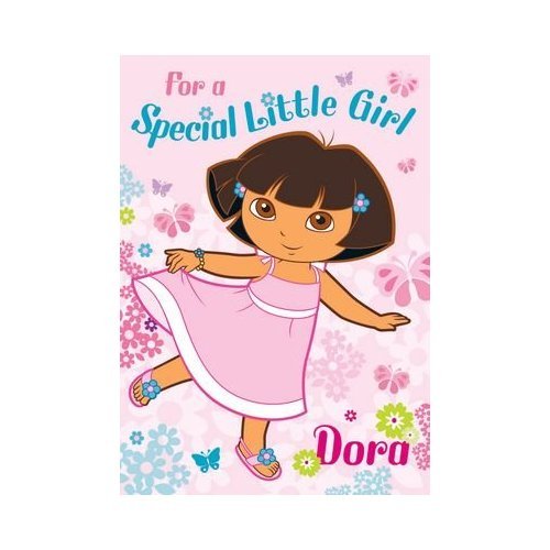 Jimmy Timmy Games Nick on Dora Explorer Birthday Card For Special Little Girls Dora
