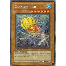 Click here to buy Yu-Gi-Oh Tactical Evolution - Cranium Fish Secret Rare TAEV-EN083 by Yu Gi Oh.