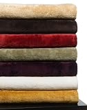 Pinzon Microtech Full/Queen Blanket, Chocolate