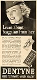 1935 Ad Adams Gum Co. Dentyne Chewing Gum Candies - Original Print Ad