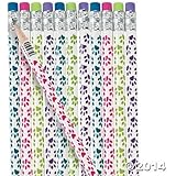 Paw Print Pencils - 24 pcs