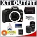 Canon Digital Rebel XTi (Black) 10.1MP Digital SLR Camera (Outfit Box) + Tamron 28-80mm Lens + Tamron 70-300mm Lens + Spare Replacement Battery for Canon NB-2LH + Cameta Incognito 1000 Deluxe SLR Gadget Bag