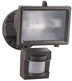 Heath Zenith SL-5511-BZ 150-Watt Quartz Motion-Sensing Light, Bronze