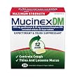 Mucinex Maximum Strength DM Extended-Release Bi-Layer Tablets, 28 Count