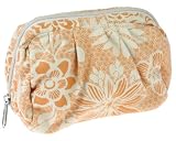 Capelli New York Printed Floral Canvas Cosmetic Bag