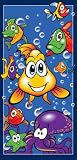 Review Sherry  / Funny Fish Terry Velour Beach/Bath Towel