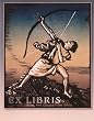 Allen Lewis Arts and Crafts Bookplates Packet of 24