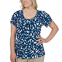 Merona&reg; Plus Fashion Knit Top - Blue