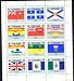 1979 Canada Stamp Sheet Flags Province Canadian