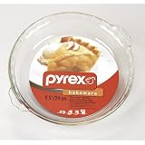 Pyrex Grip Rite Pie Dish by Pyrex