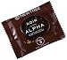 NEWTREE ALPHA Noir Disc (Dark Chocolate with Flax Seeds and Crisped Rice), 0.81-Ounce Discs (Pack of 12)