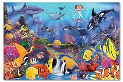 Melissa & Doug Underwater 48pc Floor Puzzle