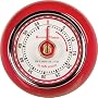 Fox Run Retro Kitchen Timer with Magnet, Red