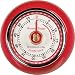 Fox Run Retro Kitchen Timer with Magnet, Red