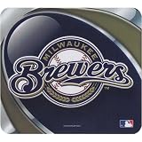 MLB Baseball Team Logo Vortex Sublimated Mouse Pad - Milwaukee Brewers