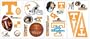 RoomMates RMK1069SCS University of Tennessee Peel & Stick Wall Decals