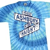 T-Shirt Grateful Dead Haight Ash Spiral Large - Import direct USA