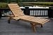 Teak Sun Lounger - Chaise