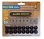 Slipstick CB190 3/4-Inch Slider Foot, Black, 16-Pack