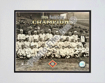 Buy 1916 World Series Champion Bosotn Red Sox Team Double Matted 8 X 10 Photograph (Unframed) by Photo File