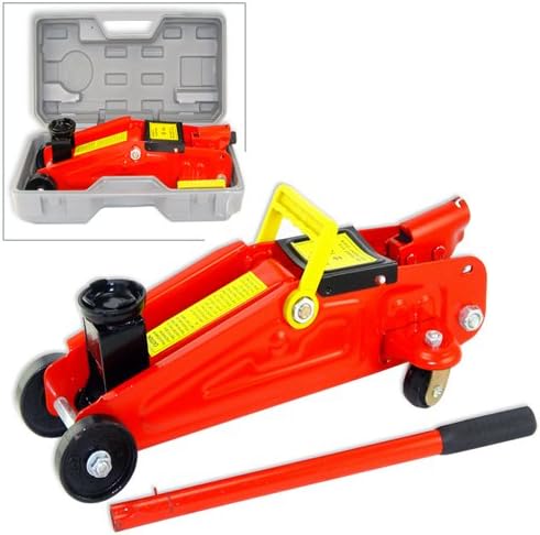 Hydraulic Jack 2-Ton 4000 Lb Lift Capacity with Easy Carry Case