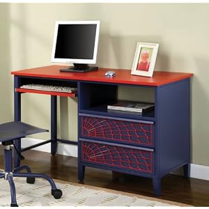 Powell Spider Web Desk in 2-Carton by 