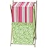 Baby/Kids Clothes Laundry Hamper for Sweet Jojo Designs for Pink and Green Olivia Bedding