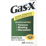 Gas X Extra Strength Antigas   Simethicone 125 mg 30 Softgels