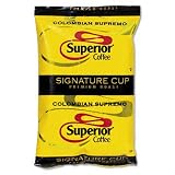 Supremo Blended Ground Regular Coffee, 2-1/4oz Packets, 24/carton