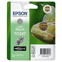 Epson C13T03474010 T0347 Tintenpatrone hell schwarz Standardkapazit�t 17ml 440 Seiten 1er-Pack
