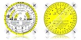 T/S/D Computer with Protractor Plotter