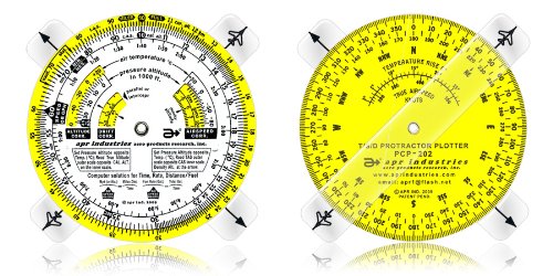 T/S/D Computer with Protractor Plotter
