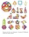 Catterpillar 30 pcs Pieces Magical Magnetic Construction, Learning & Educational Building Blocks for Toddlers / Kids RS.1599.00