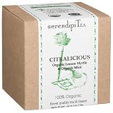 SerendipiTea Citralicious, Organic Lemon Myrtle & Organic Mint Tea & Tisane 4-Ounce Boxes (Pack of 2)