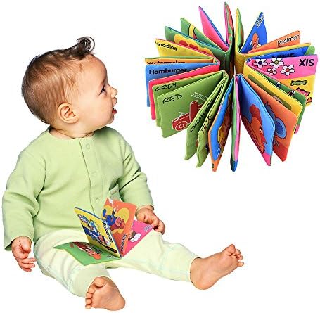 Hot Sale Infant Baby Child Intelligence Development Cloth Book Cognize Book Toy