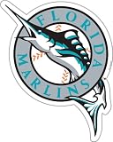 MLB Miami Marlins 12-Inch Vinyl Magnet