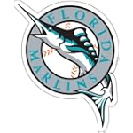 MLB Miami Marlins 12-Inch Vinyl Magnet