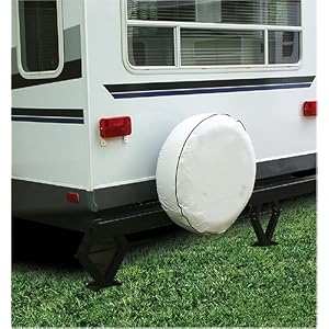 Camco-45350-34-Colonial-White-RV-Vinyl-Spare-Tire-Cover