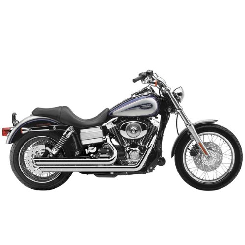 Cobra Speedster Chrome Slashdown Exhaust System for 1991-2005 HD Dyna Models