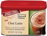 General Foods International Chai Latte Coffee Drink Mix, 9.7-Ounce Tin (Pack of 6)