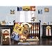 Kids Line Jungle 1-2-3 Six Piece Crib Bedding Set