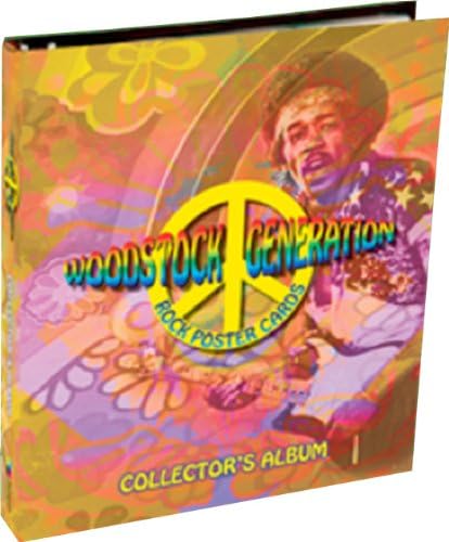 Breygent Woodstock Generation Rock Posters Trading Card 3 Ring Binder Album