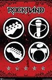 Rock Band (Game Logo) Video Game Poster Print - 24" X 36"